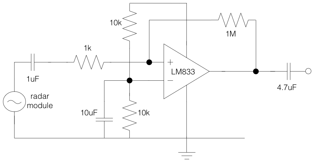 Amplifier circuit diagram