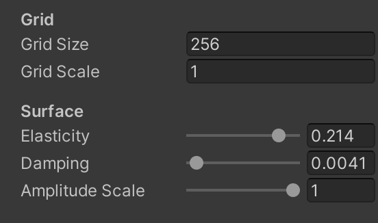 Motion Parameters